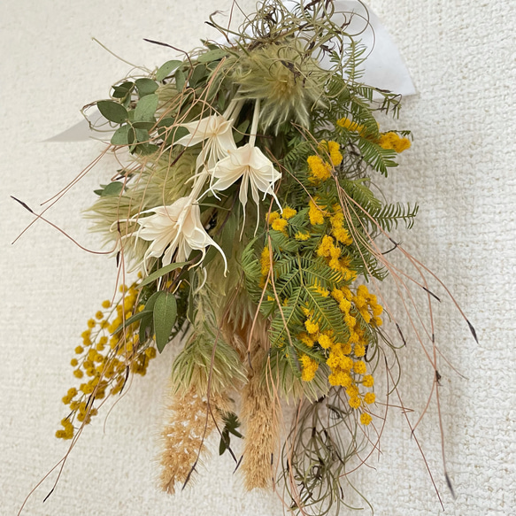 ○受注製作○dried flower mini swag