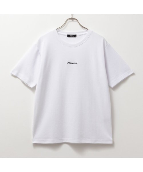 【新年の贈り物】MOSSIMO モッシモ バックエンボス半袖Tシャツ 4273－0806