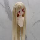 BJD 1/3 1/4  1/6人形 ドール用ウィッグ カツラ 耐熱 ハンドメイドzxww-127