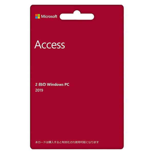 【販売開始時期未定】マイクロソフト Access 2019 077-07207（直送品）