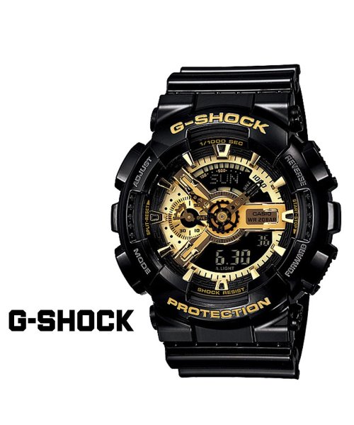 カシオ CASIO G－SHOCK 腕時計 GA－110GB－1AJF BLACK GOLD SERIES Gショック G－ショック ブラック ゴールド メンズ