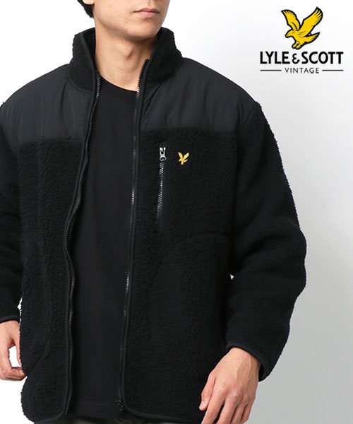 【LYLE&SCOTT】ライル＆スコット ボアフリースブルゾン