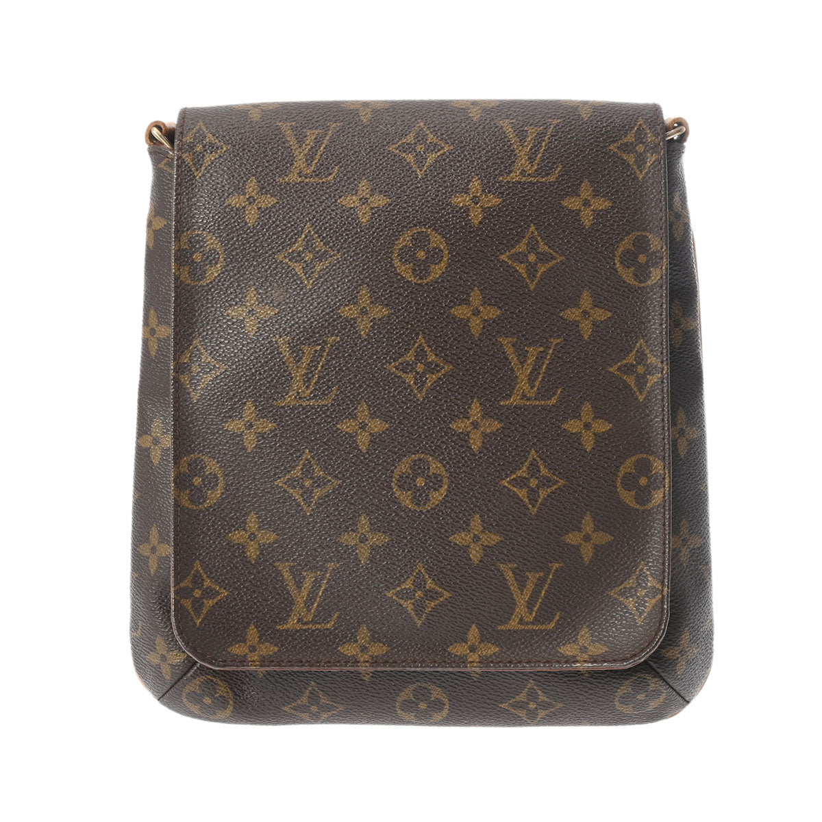 LOUIS VUITTON ルイヴィトン モノグラム ミュゼットサルサ ショート ブラウン M51258 レディース モノグラムキャンバス ショルダーバッグ Bランク 中古 