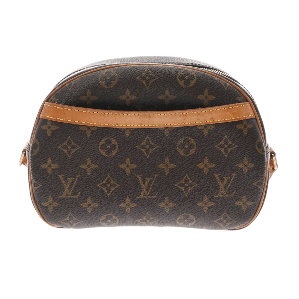 LOUIS VUITTON ルイヴィトン モノグラム ブロワ ブラウン M51221 レディース モノグラムキャンバス ショルダーバッグ Bランク 中古 