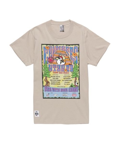 CHUMS FES T－SHIRT (チャムス フェス Tシャツ)