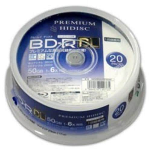 磁気研究所 HDVBR50RP20SP 録画用 BD-R DL 1-6倍速 50GB 20枚