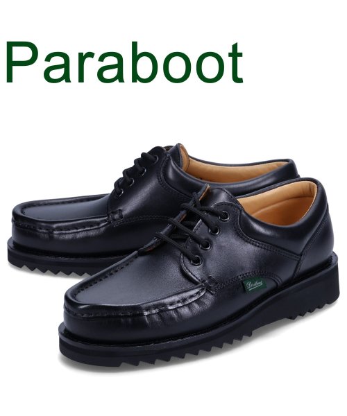 パラブーツ PARABOOT ティエール レザーシューズ ビジネス メンズ THIERS 本革 ブラック 黒 786404