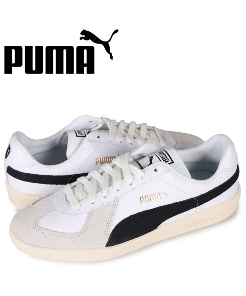 PUMA プーマ スニーカー アーミートレーナー メンズ ARMY TRAINER ホワイト 白 386607－01