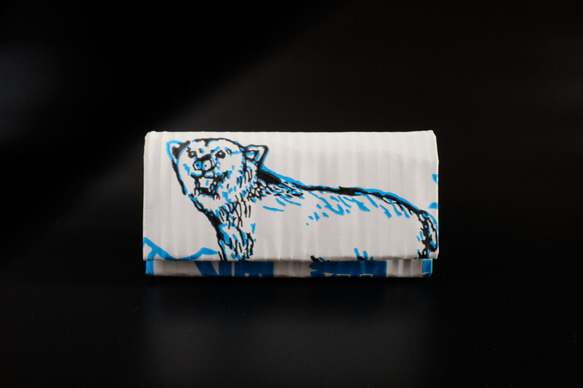 LONG WALLET / WHITE BEAR