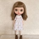 blythe outfit ワンピース&カボチャパンツ