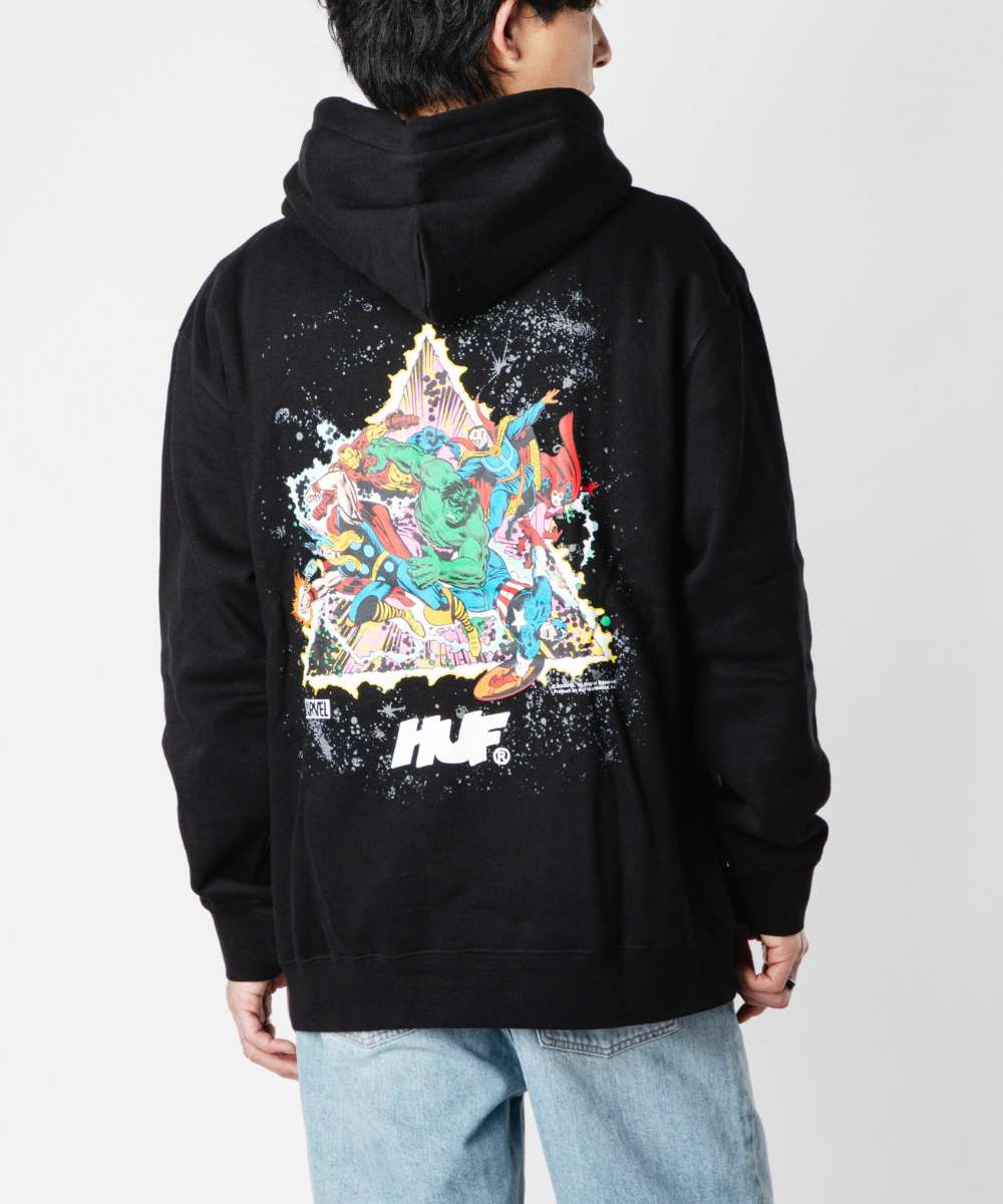 ハフ/ハフ HUF COSMIC ASSEMBLAGE P/O HOODIE PF00654 メン･･･