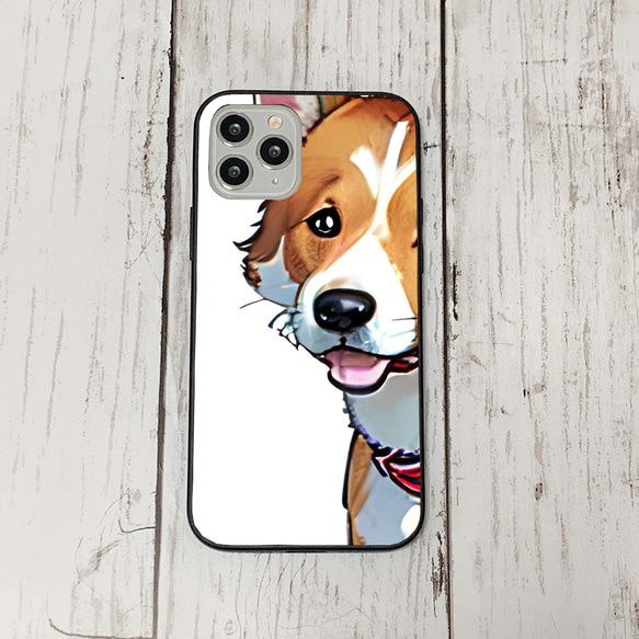 iphoneケース1-4-12 iphone 強化ガラス 犬・いぬ・ワンちゃん 箱13 かわいい アイフォン iface