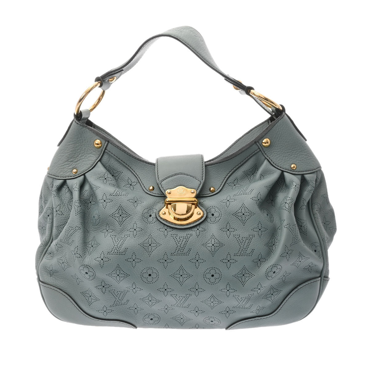 LOUIS VUITTON ルイヴィトン モノグラム マヒナ L ラゴン M93980 レディース モノグラムマヒナ ハンドバッグ Aランク 中古 