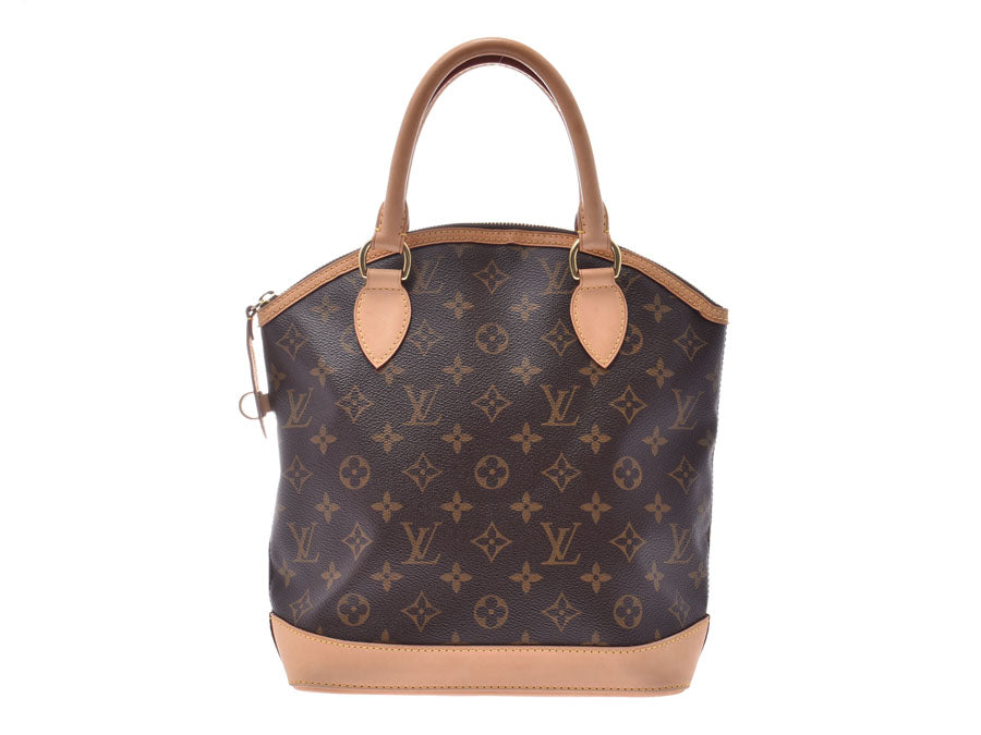 ルイヴィトン モノグラム ロックイット ブラウン M40102 レディース 本革 ハンドバッグ ABランク LOUIS VUITTON 中古 