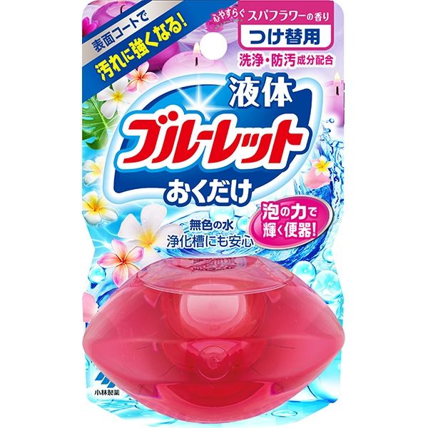 小林製薬 液体ブルーレットおくだけ　替　スパフラワー 664496 1ケース（48個×70ML）（直送品）