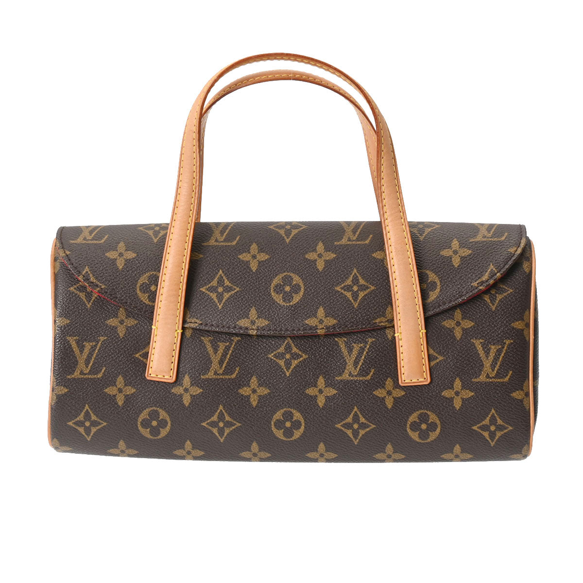 LOUIS VUITTON ルイヴィトン モノグラム ソナチネ  ブラウン M51902 レディース モノグラムキャンバス ハンドバッグ ABランク 中古 