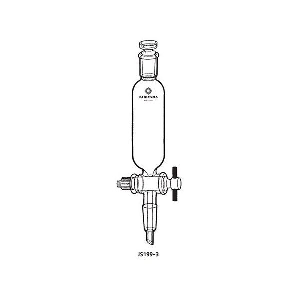 桐山製作所 硝酸性窒素還元分液ロート JS199-3 1個 64-1077-11（直送品）