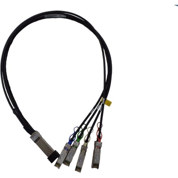 HP（ヒューレット・パッカード） １００ＧｂＥ　ＱＳＦＰ２８　ｔｏ　４ｘ２５ＧｂＥ　１ｍ　ＤＡＣ　ブレークアウトケーブル Q9S72A 1本（直送品）