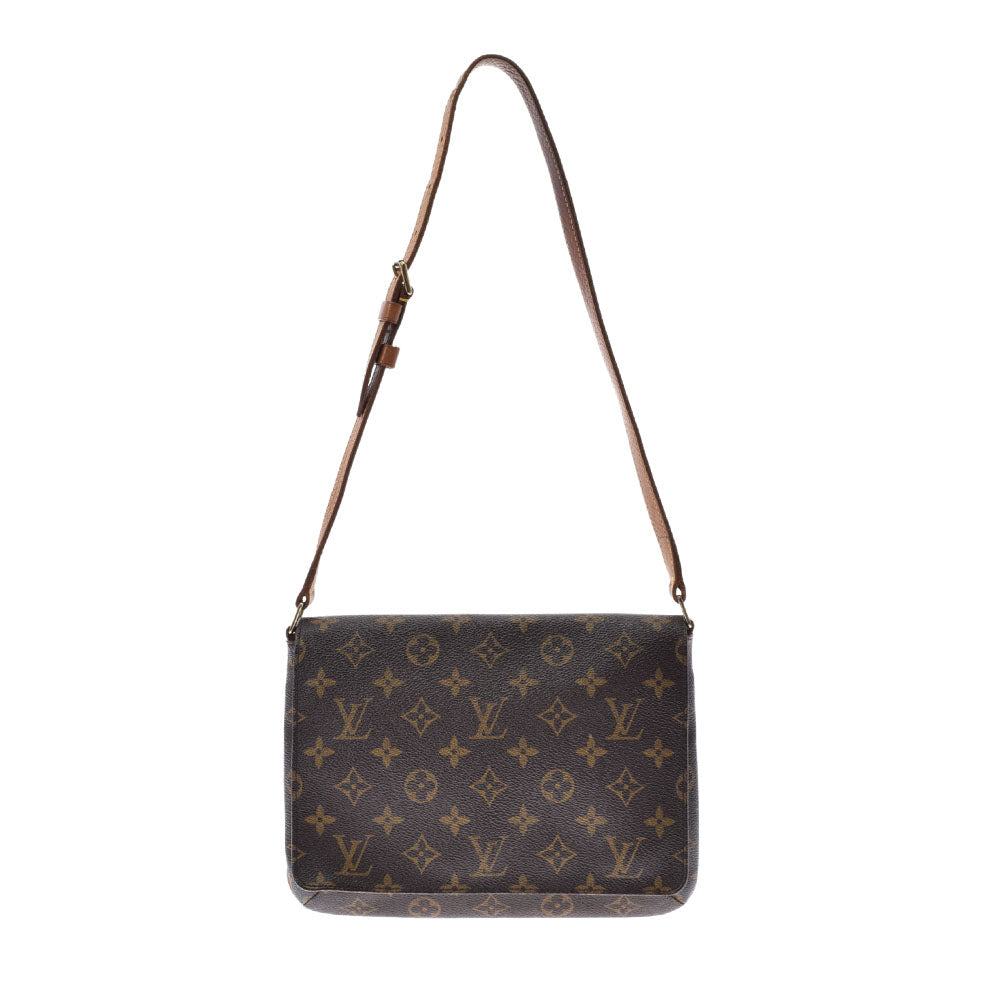 LOUIS VUITTON ルイヴィトン モノグラム ミュゼットタンゴ ショート ブラウン M51257 レディース モノグラムキャンバス ショルダーバッグ Bランク 中古 