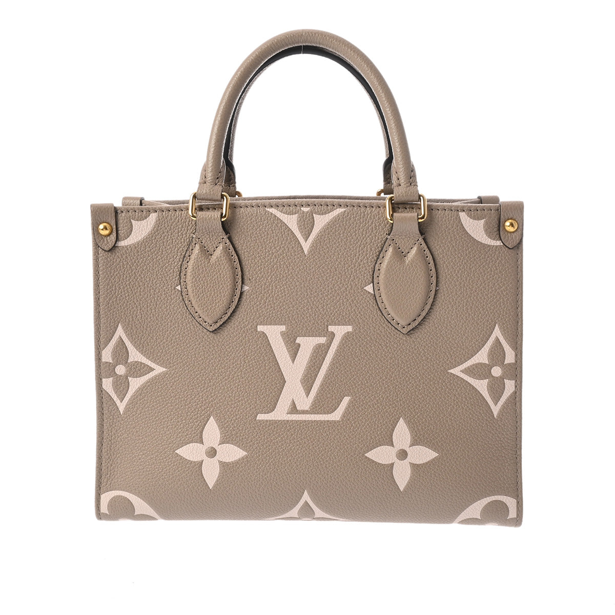 LOUIS VUITTON ルイヴィトン モノグラムアンプラント オンザゴー PM 2WAY  トゥルトレール/クレーム M45779 レディース レザー ハンドバッグ Aランク 中古 