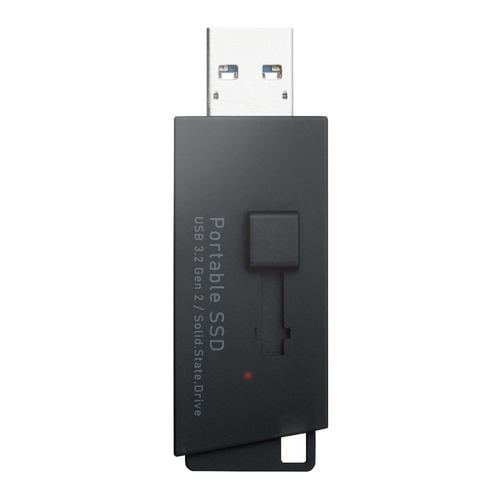 【台数限定】エレコム ESD-EHL0250GBK 外付けSSD 250GB USB3.2 Gen2 ブラック ESDEHL0250GBK