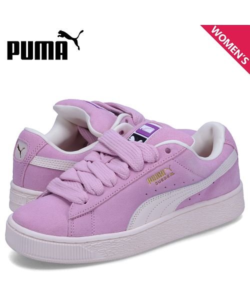 PUMA プーマ スウェード XL スニーカー レディース スエード SUEDE XL ライト パープル 395205－08