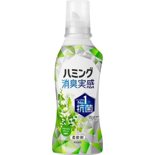 花王 ハミング消臭実感 リフレッシュグリーンの香り 本体 510ml