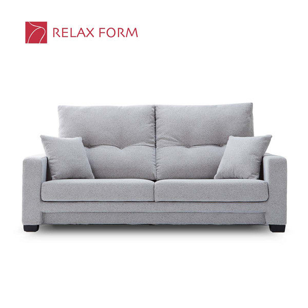 【車上渡し】RELAX FORM ロルカ 3人掛ソファ グレージュ 1脚（直送品）