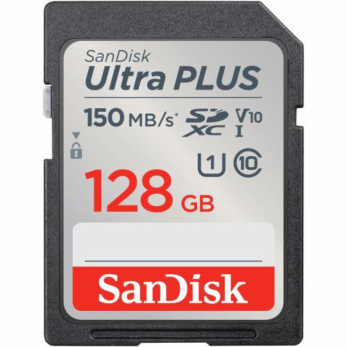 SanDisk SDSDUWC-128G-JN3IN サンディスクウルトラプラスSDXC UHS-Iカード128GB SanDisk Ultra PLUS 128GB