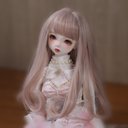 BJD 1/3 1/4  1/6人形 ドール用ウィッグ カツラ 耐熱 ハンドメイドzxww-319