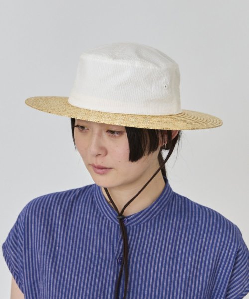 OVERRIDE STRAW&SUCKER FLAT HAT SGP