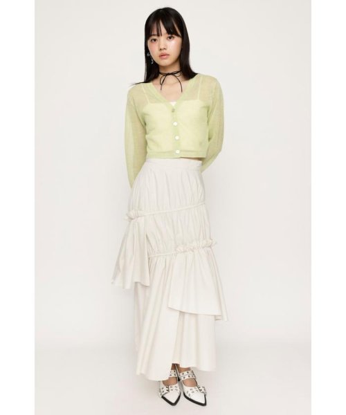 ASYMMETRY FRILL スカート