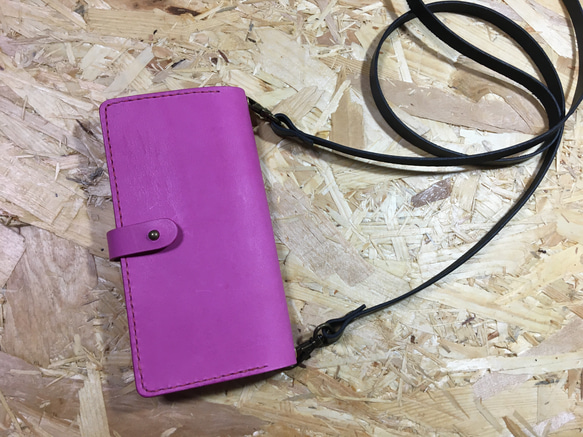 脅威の18カラー！ショルダーバッグタイプ leather smart phon case colorful