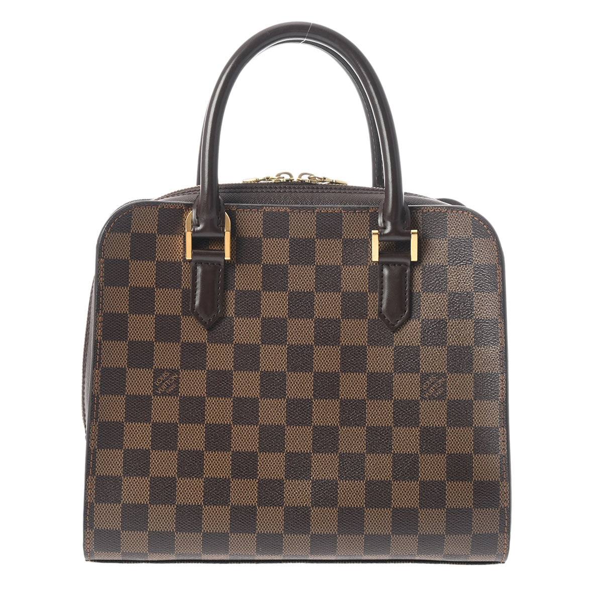 LOUIS VUITTON ルイヴィトン ダミエ トリアナ ブラウン N51155 レディース ダミエキャンバス ハンドバッグ ABランク 中古 