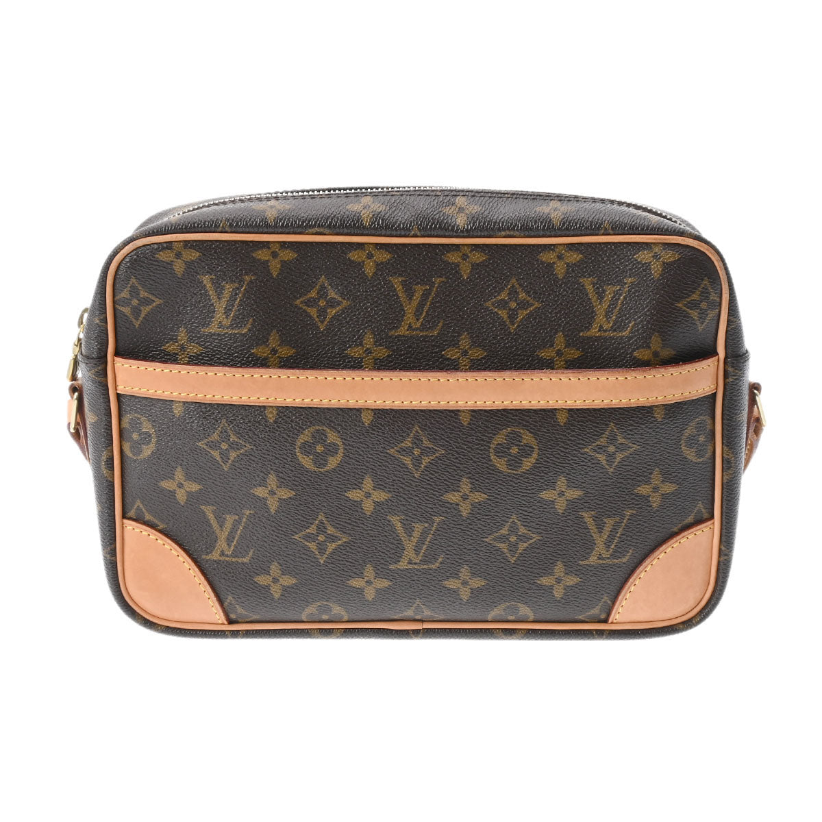 LOUIS VUITTON ルイヴィトン モノグラム トロカデロ 27 ブラウン M51274 レディース モノグラムキャンバス ショルダーバッグ ABランク 中古 