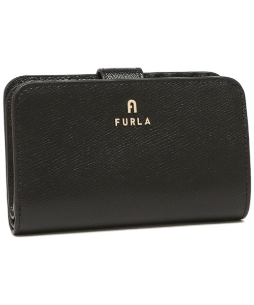 フルラ 二つ折り財布 カメリア Mサイズ ブラック レディース FURLA WP00314 ARE000 O6000