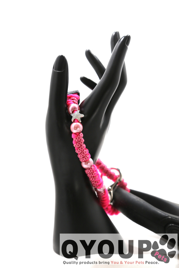 パラコード フレキシブルリード用 ストラップ【【ParaWan Bracelet Strap】pink