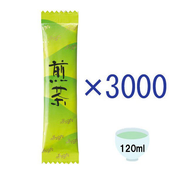 大井川茶園　インスタント煎茶　1ケース（3000本：1000本入×3袋）