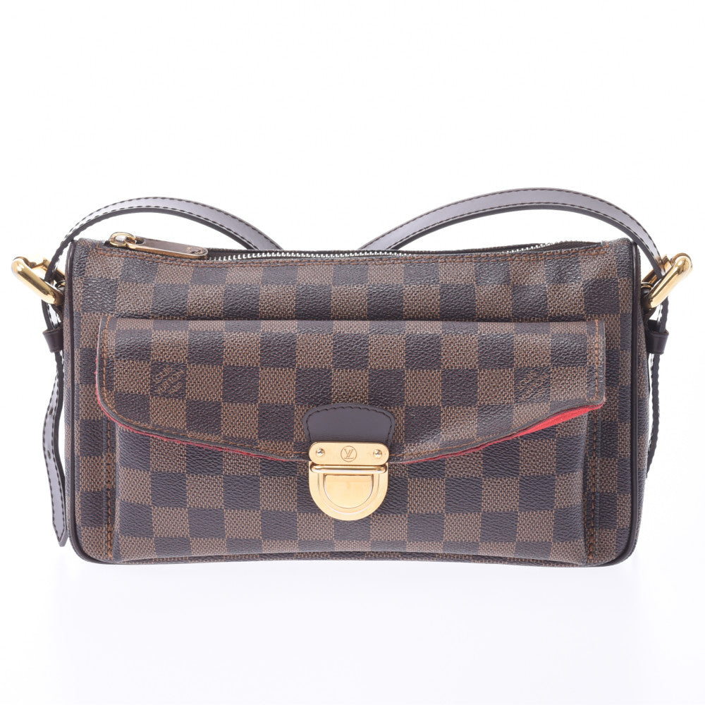 LOUIS VUITTON ルイヴィトン ダミエ ラヴェッロGM ブラウン N60006 ユニセックス ダミエキャンバス ショルダーバッグ Bランク 中古 