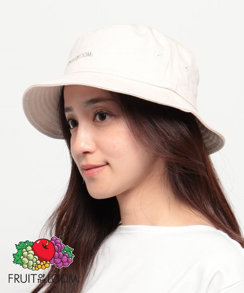 FRUIT OF THE LOOM LOGO BUCKET HAT