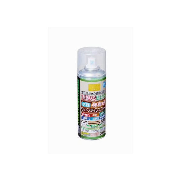 アサヒペン 水性強着色ウッドスプレー 300ml パイン FC885PN