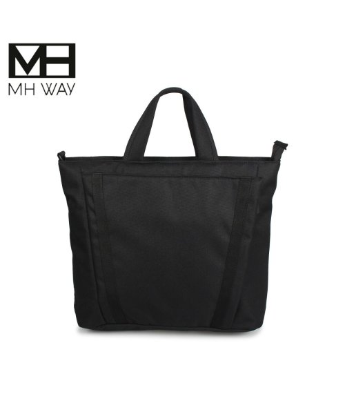 MH WAY エムエイチウェイ バッグ トートバッグ ショルダー メンズ レディース 12L BELL SHOPPER ブラック グレー ライトグレー 黒 MH