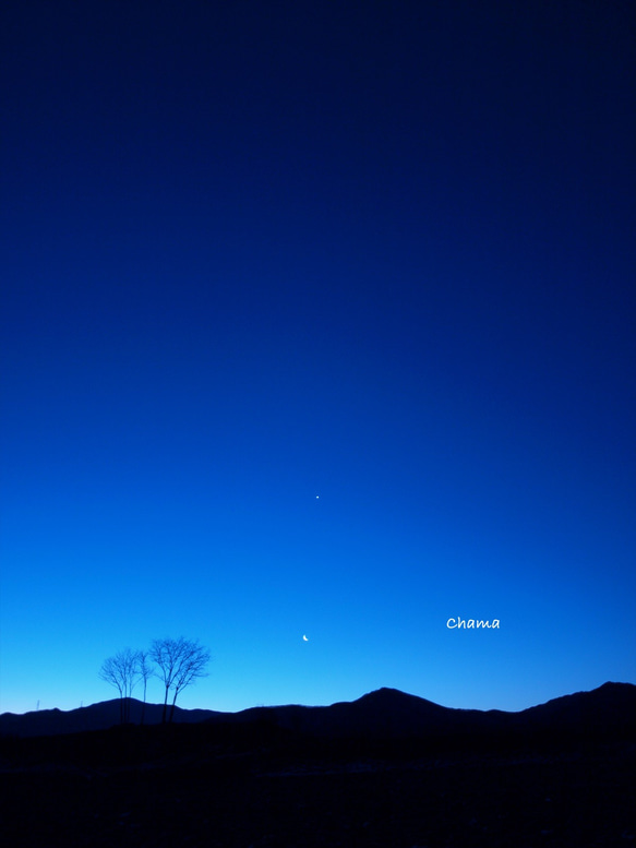 「少しだけ」星景写真　A4,A3パネル仕上げ