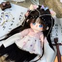 4点セット ミニ洋服 20cm 着せ替えぬいぐる服 漢服 古代京劇の衣装 ぬいぐるみ用服コスチューム 着せ替え人形洋服 日常服人形 綿人形衣装 ドールウェア アクセサリー