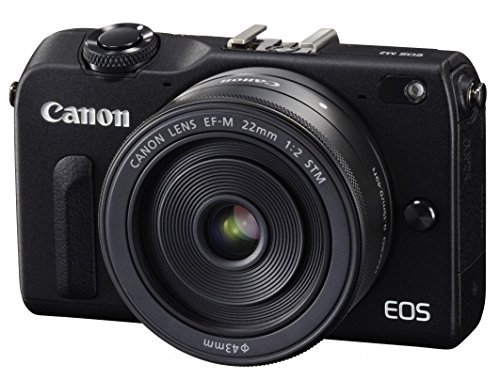 Canon ミラーレス一眼カメラ EOS M2 トリプルレンズキット(ブラック) EF-M18-55mm F3.5-5.6 IS STM EF-【中古品】