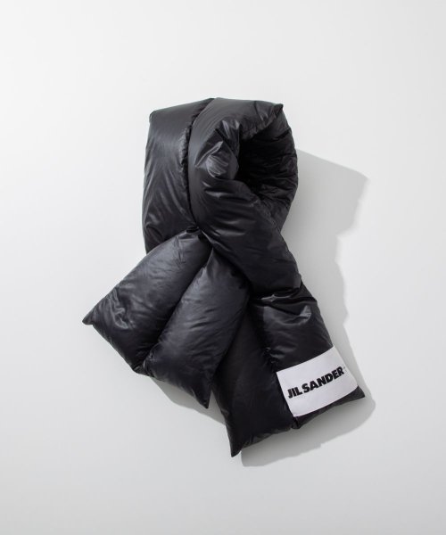 ジルサンダー プラス JIL SANDER+ J47TE0111 J70122 スカーフ メンズ マフラー ダウンスカーフ DOWN SCARF ブランドロゴラ