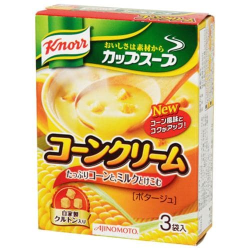 味の素クノールカップスープコーンクリーム3袋