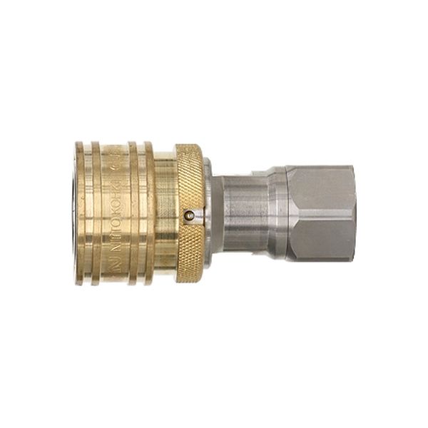 熱水用カプラ HW-4S-F BRASS FKM 日東工器（直送品）