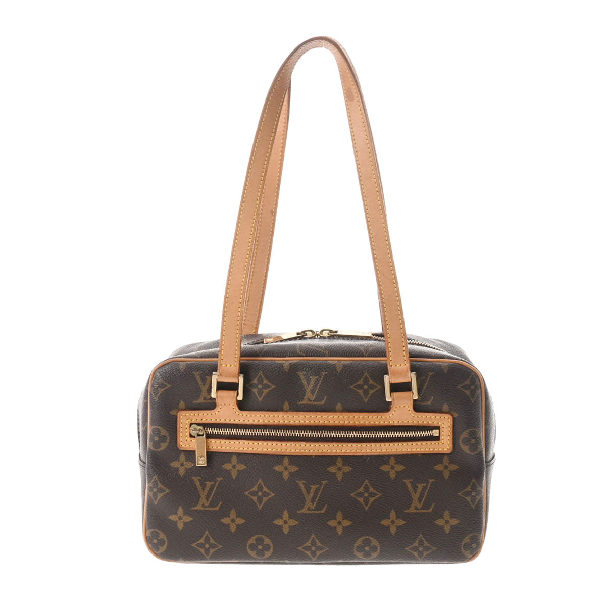 LOUIS VUITTON ルイヴィトン モノグラム シテMM ブラウン M51182 レディース モノグラムキャンバス ハンドバッグ Bランク 中古 