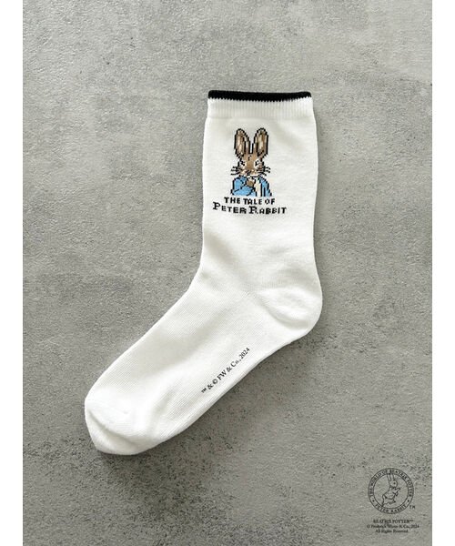 【PETER RABBIT(TM)×Samansa Mos2】ソックス